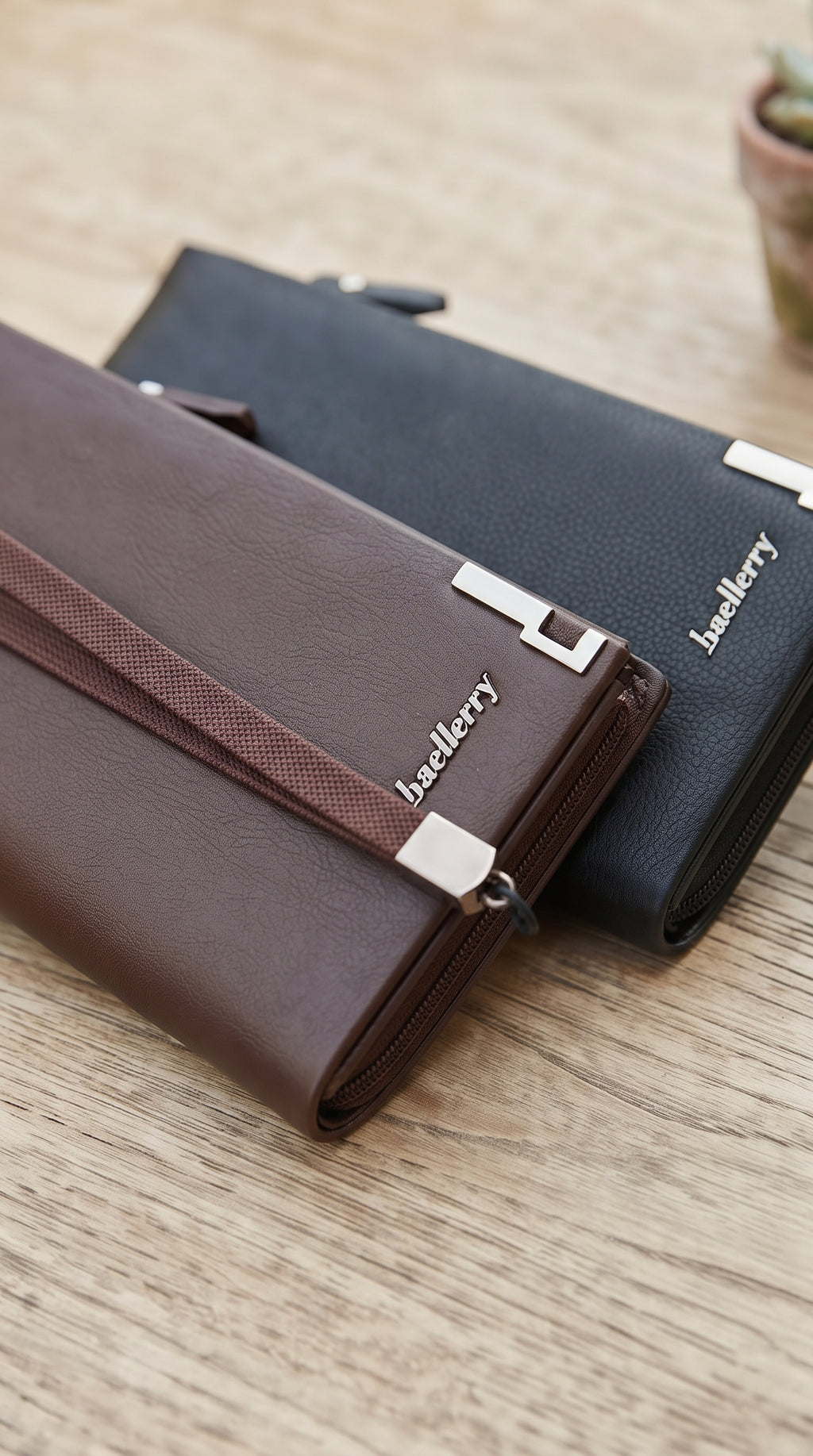 Baellerry Zipper Full Long Wallet – Stylish, Spacious & Secure
