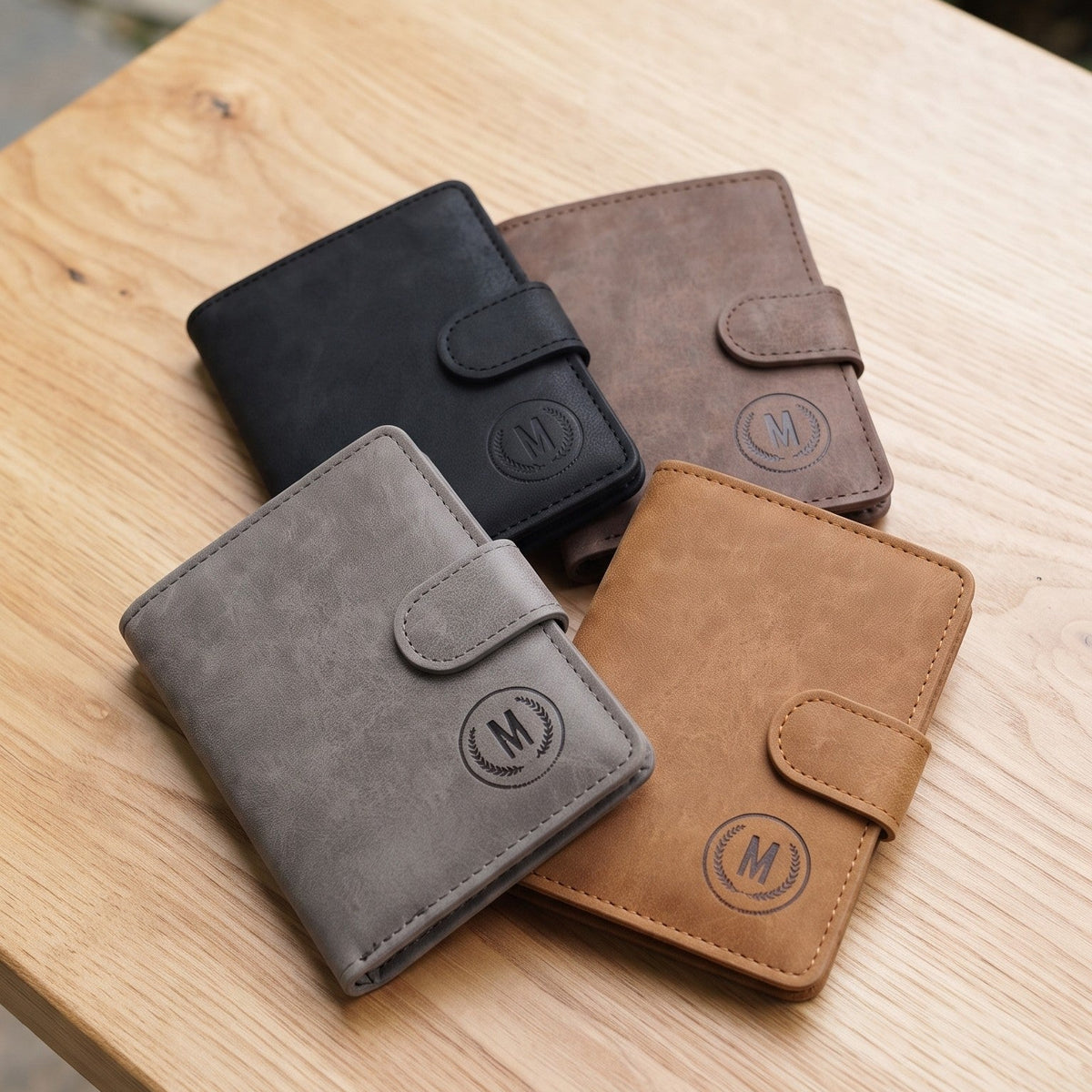 Slim Soft M Wallet – Multiple Card & Money Compartments