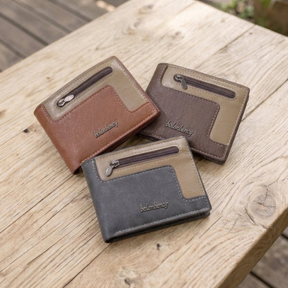 Balenbarry Stylish Wallet – Multiple Card Slots, Cash Compartments & Zipper Pockets