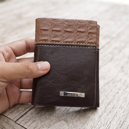 Balebaily 3-Fold Compact Wallet – Multiple Card & Money Sections
